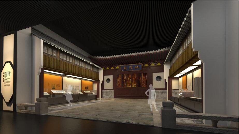 上?？h700年數(shù)字博物館設(shè)計(jì)效果圖-互動(dòng)游戲
